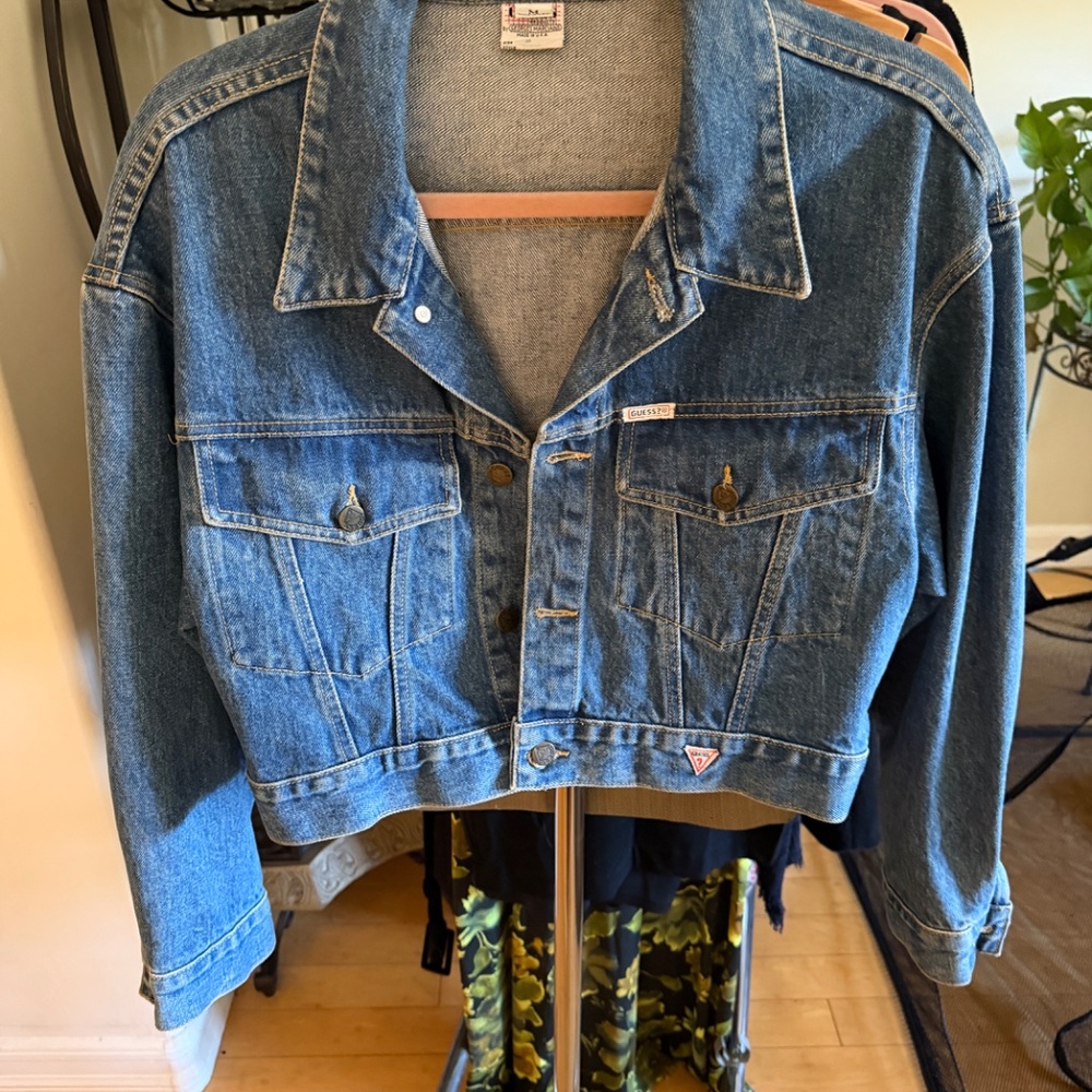 George Marciano for Guess Jeans cropped Jacket - Picture 2 of 3